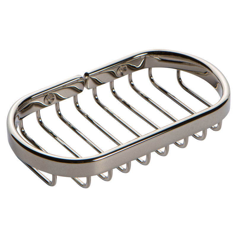 Splashables Soap Basket, Polished Nickel
