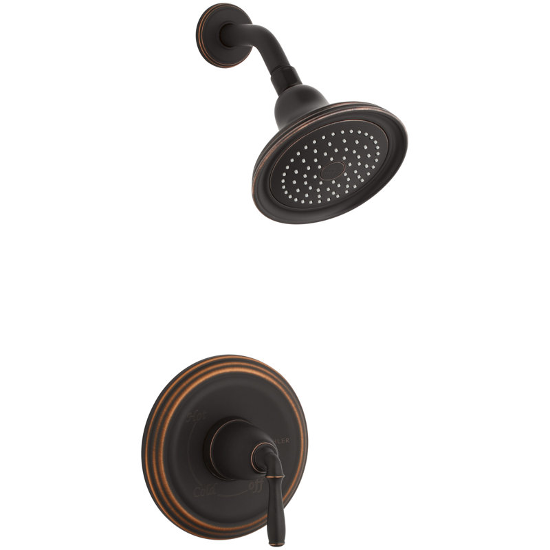 Robinet de douche à pression équilibrée Devonshire®, Bronze huilé