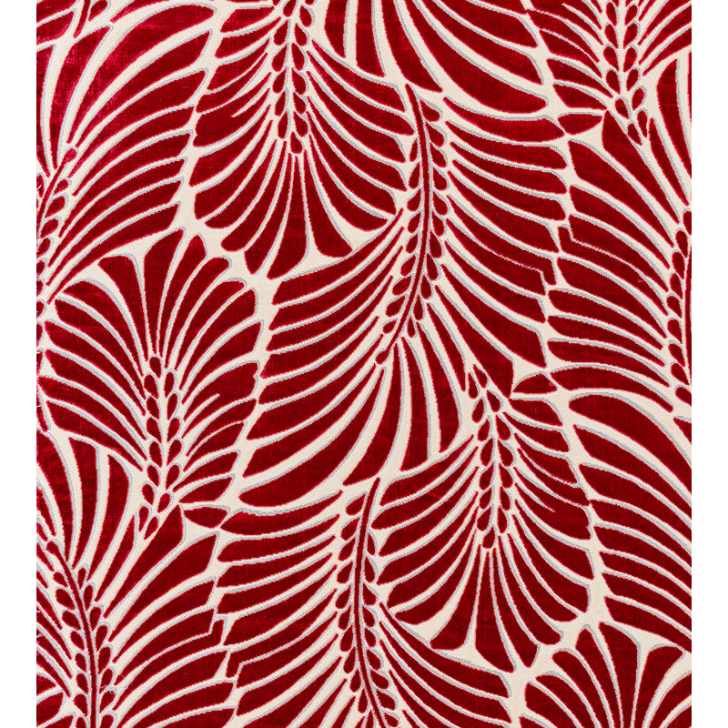 Velours prune en soie, Cerise