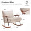 Chaise berçante, fauteuil d'appoint moderne-28890241