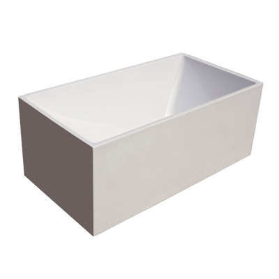 Aquasei 59.12'' L Freestanding Soaking Bathtub