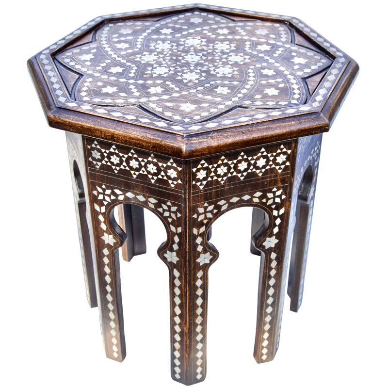 Solid Wood End Table