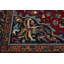 Tapis oriental vintage en laine 6 pi 5 x 10 pi Sabzevar