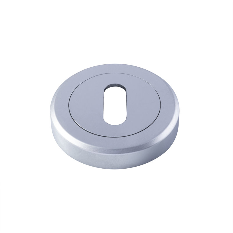 Serozzetta Rose / Rosette, Satin Chrome