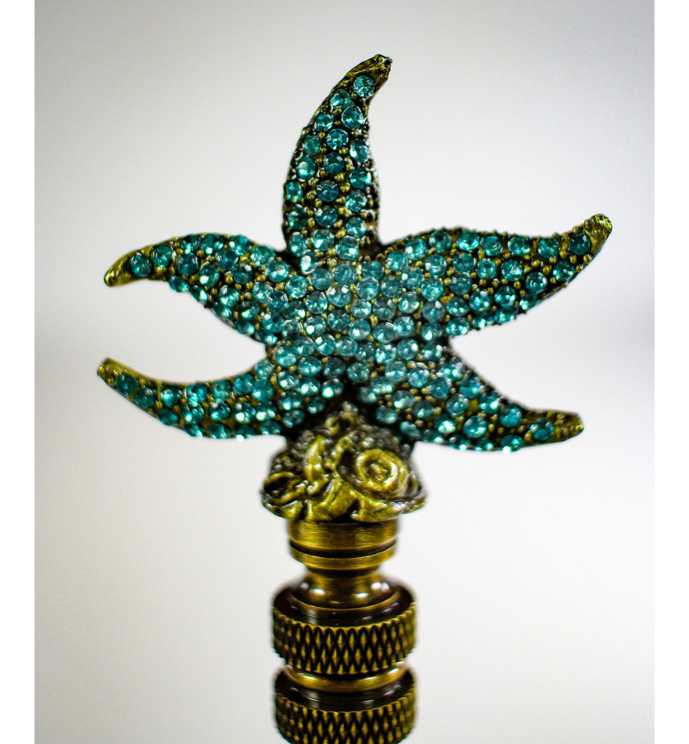 Starfish Lamp Finial Home Concept Inc