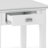 Artisan 21"W Solid Wood Transitional Square End Table with Drawer and Tapered Legs-1187834105-1127285228