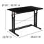 Adjustable Height Steel Standing Desk-82765749