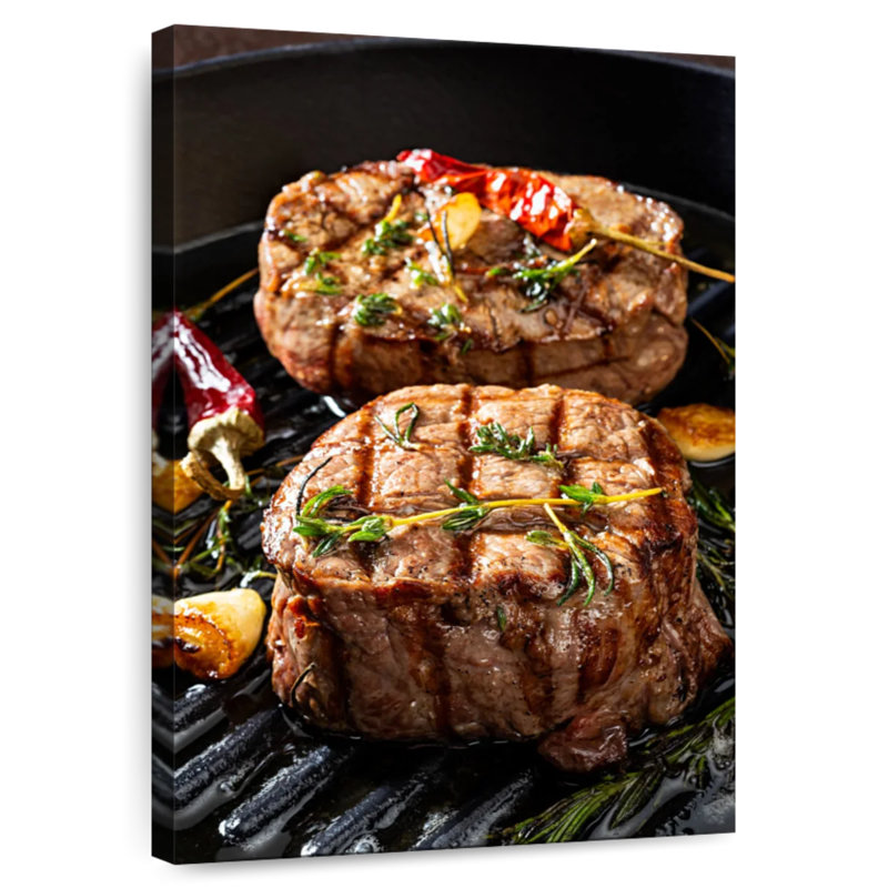 Yarlin Grilled Steak Fillet, 48" H x 32" W