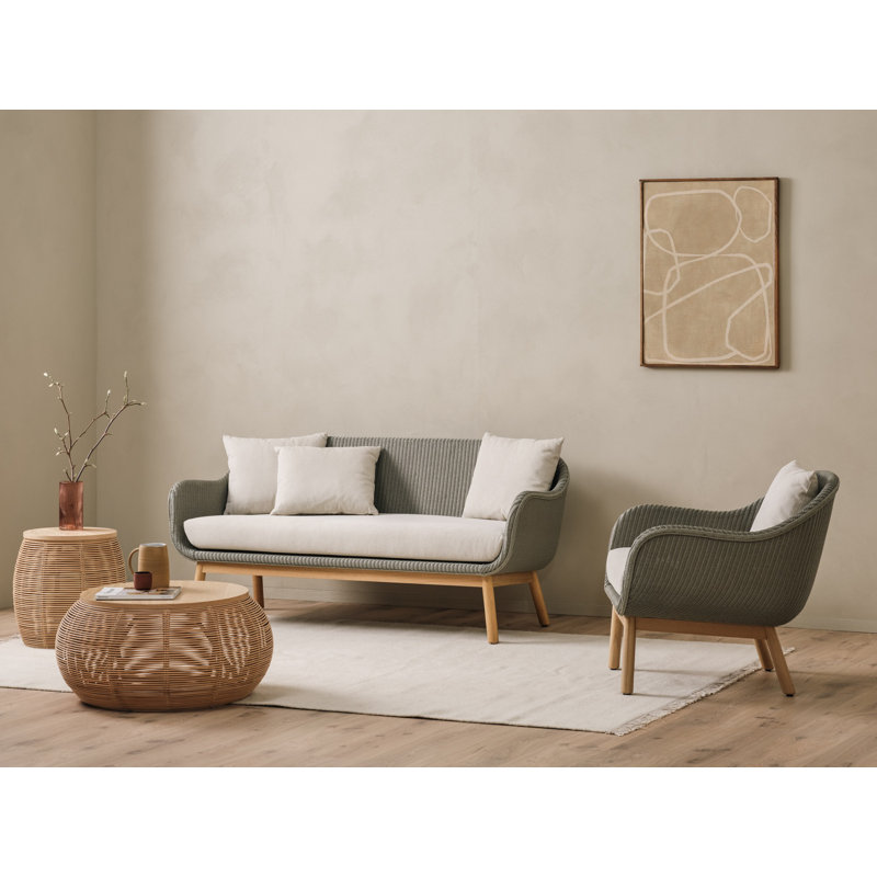 Vivi Coffee Table, 14.57" H x 36.61" W x 36.61" D