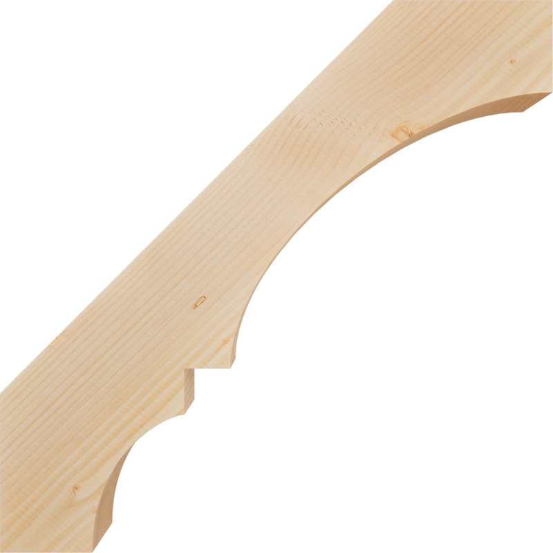 Genouillère Balboa, Sapin de Douglas, Lisse, H 28 po x l 3,5 po x P 28 po