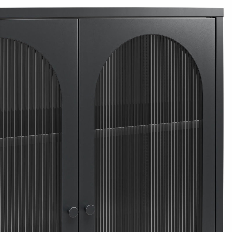 80cm Sideboard, Black