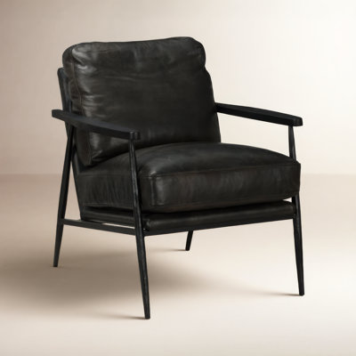 Arnold Leather Club Chair