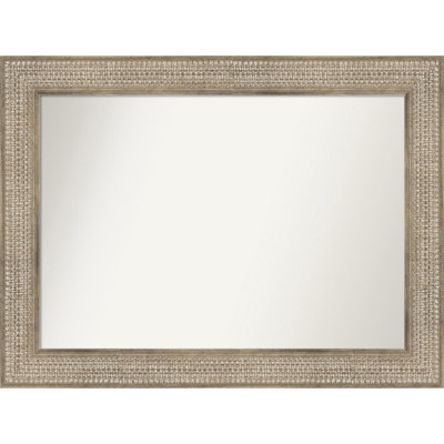 Jannice Solid Wood Wall Mirror