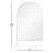 Cielo Arch Mirror with Shelves-1011466838-984120532