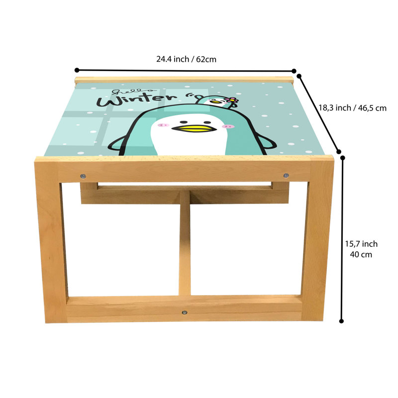 Jamanda Sled Coffee Table, 62cm H x 46cm W x 40cm D