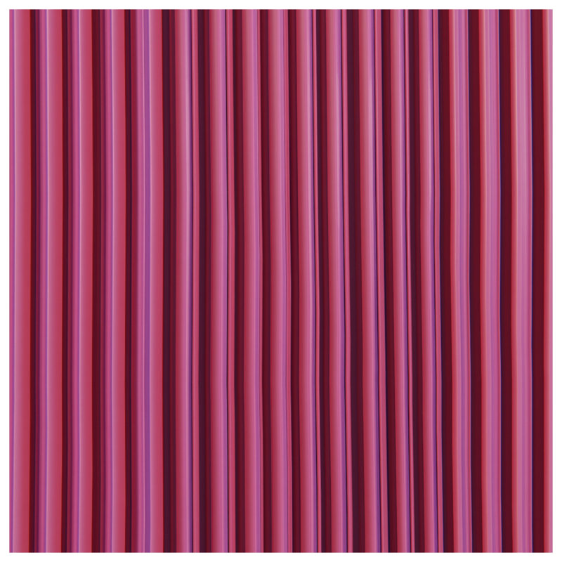 Red Vertical Stripes Bedding Stripes Bedspread Pattern, Full / Double