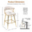 Tabouret de bar 25,2 po-1372984596