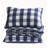 Pre-Washed Cotton Plaid Lightweight Reversible Quilt Set-73895847-73895848