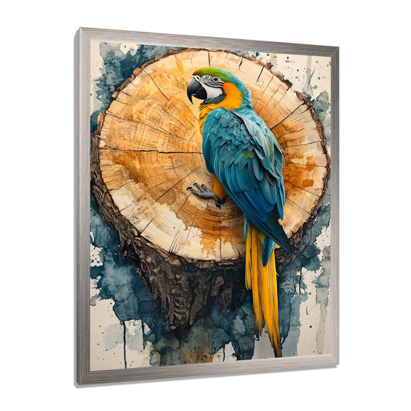 Colombe - animaux, art mural, Impression d'un seul cadre photo, Argent argent, H 20 po x l 12 po