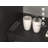 Monterey 59" Inch Freestanding Bathroom Vanity + Reinforced Black Acrylic Left Sink-1173911469-1173910622
