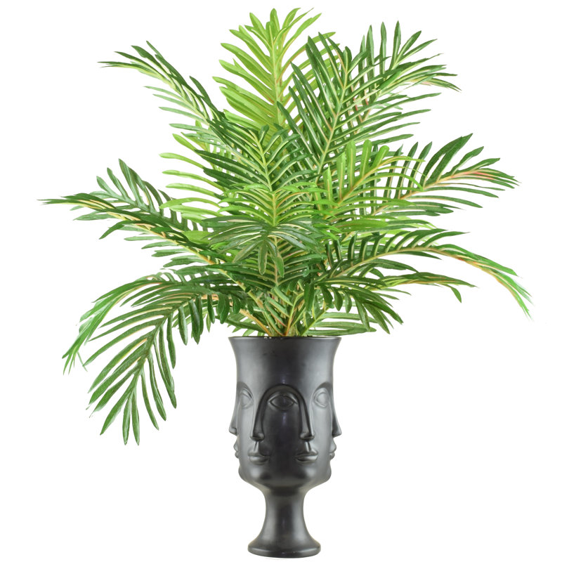 Palmier dans un vase décoratif
