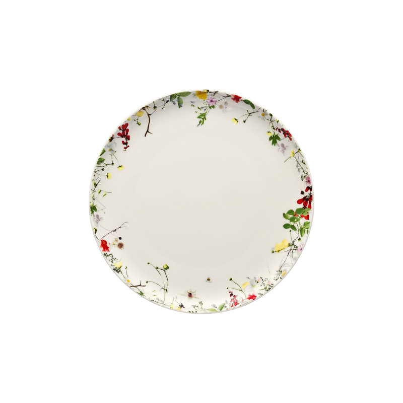 Brillance Fleurs Sauvages Bone China Salad/Dessert Plate