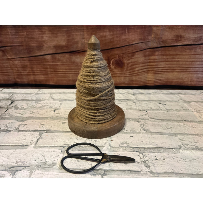 Spindle Twine Holder with Scissors