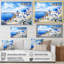Santorini, Grèce, bord de mer, village sérénité II - Grèce, art mural-1427373131-1427373125