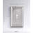 Brushed Nickel Metal Toggle Light Switch Plate, Decorative Wall Switch Cover for Kitchen Bedroom Living Room