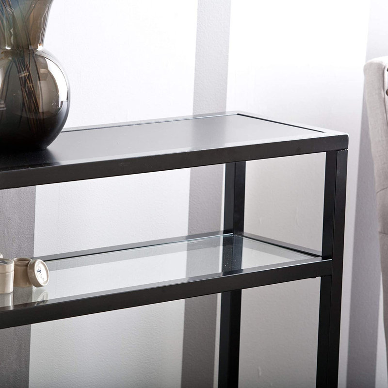 50.25'' Glass Top Console Table