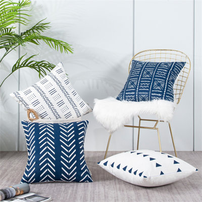 Housse de coussin d'extérieur carrée Lendsey