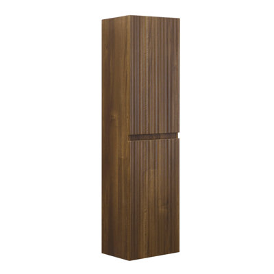 Armoire à linge Canal en noyer