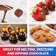 Total Chef Red Chocolatiere Mini Fondue Pot and Candy-Maker