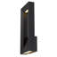 Applique murale à DEL de 16 pouces avec DEL haute performance, 1217 lumens 30 W, 3 choix de température de couleur 3000 K, 4000 K, 5000 K, gradateurs compatibles à intensité variable, diffuseur en verre blanc gravé pour un éclairage uniforme,