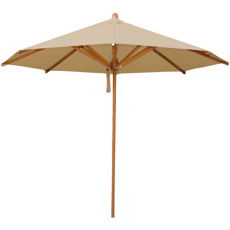 Parasol de marché Pursley, Beige, L 102 po x P 102 po