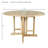 BUTTERFLY 47" ROUND FOLDING TABLE
