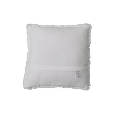 Abstract Faux Fur Throw Pillow