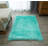 Enrica Soft Fluffy Light Green Area Rug