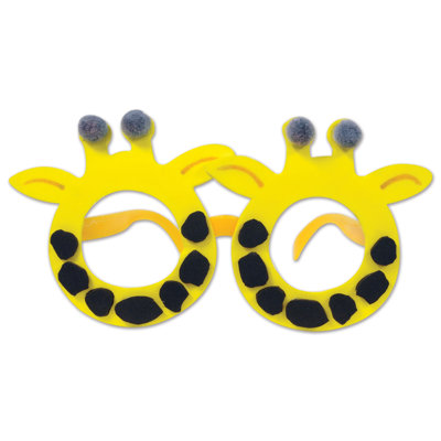 Giraffe Glasses - Pack of 12