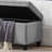 Meshell Linen Blend Upholstered Storage Bench-1278784045