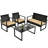 Burkhead 8 - Person Patio Conversation Set with Cushions
