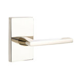 Helios Flat Passage (Hall & Closet) Door Lever with Rectangle Rosette
