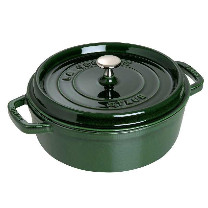 Staub Cast Iron Cast Iron Dutch Oven, Black Matte
