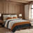Wonderful 100% Cotton Quilt Set Stripe Printed Coverlet For All Season-110334931-104179944