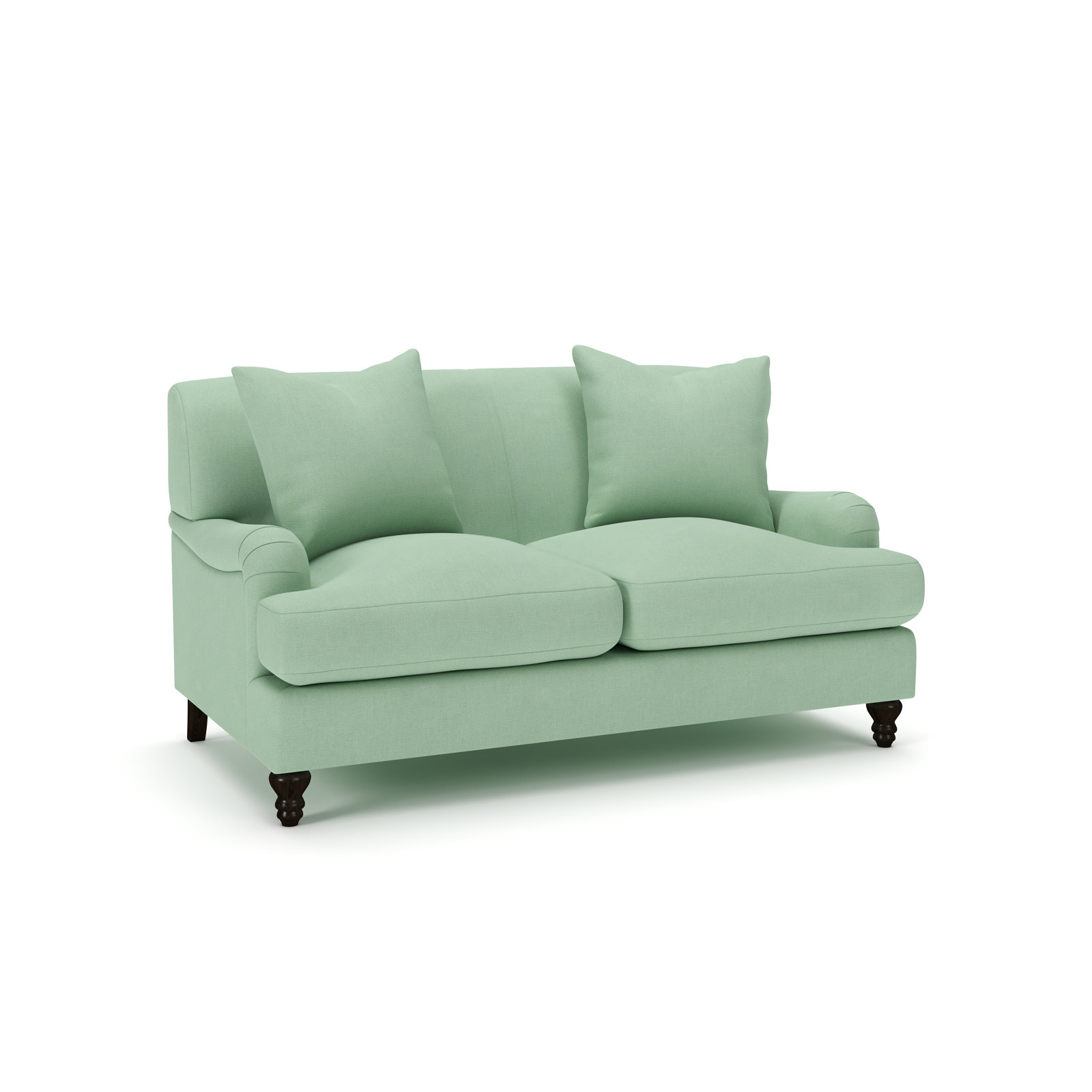 Walters 59'' Tight Back Loveseat, Bayou Spray Canvas
