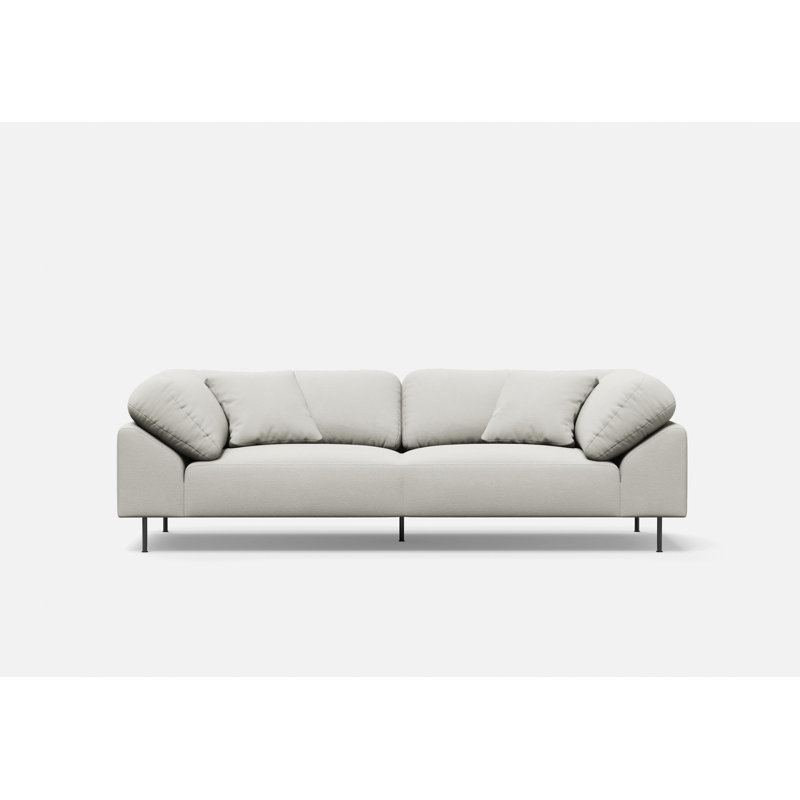 Collar 2.5-Seater, Cotton Blend, Ivory