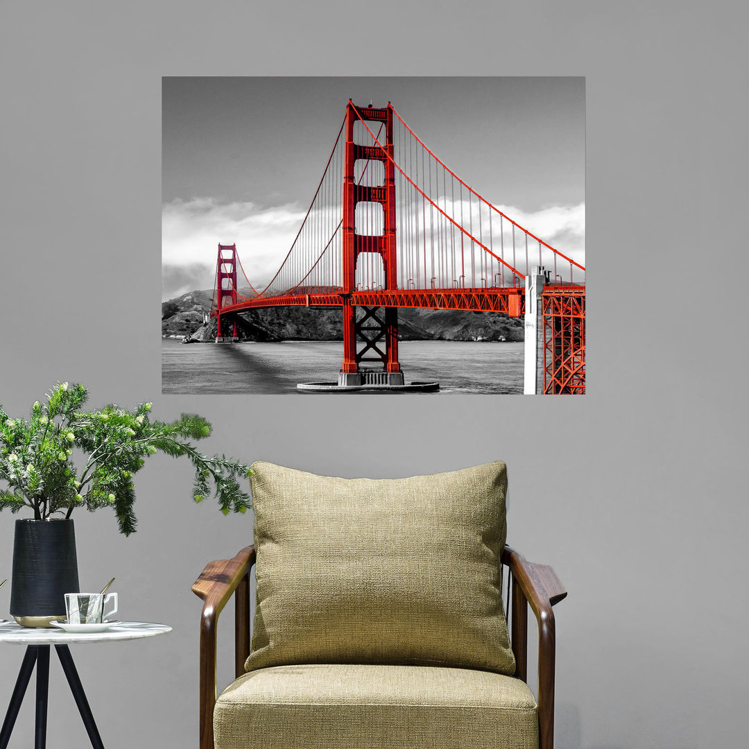 Wandbild Golden Gate Bridge, San Francisco von Pangea Images