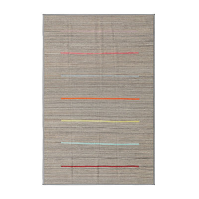 Tapis gris foncé / beige Chertsey