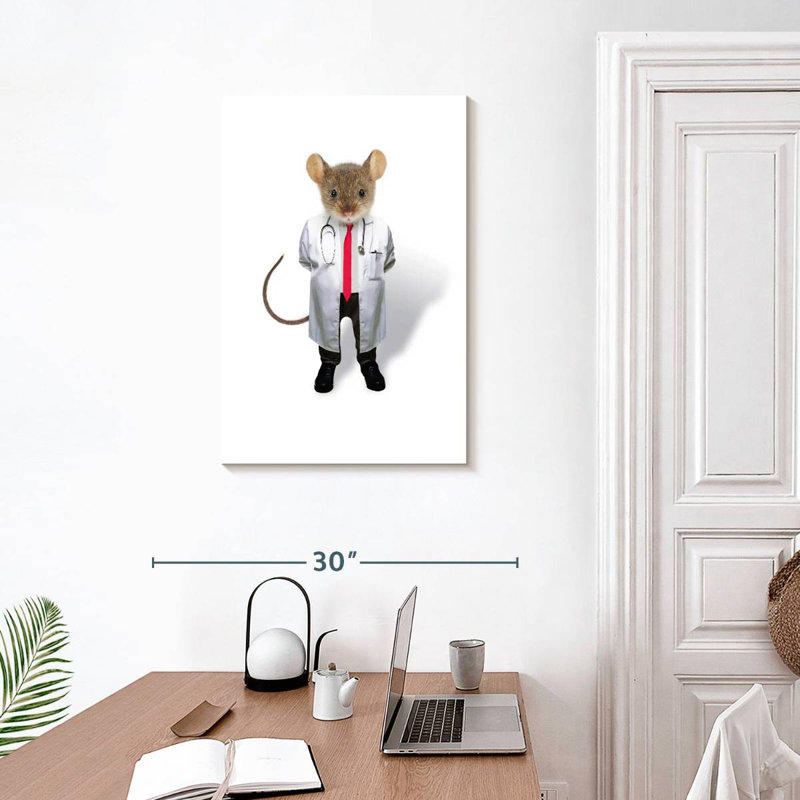 Mouse Doctor, 30" H x 20" W