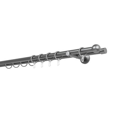 Curtain rod made to measure 20mm ball